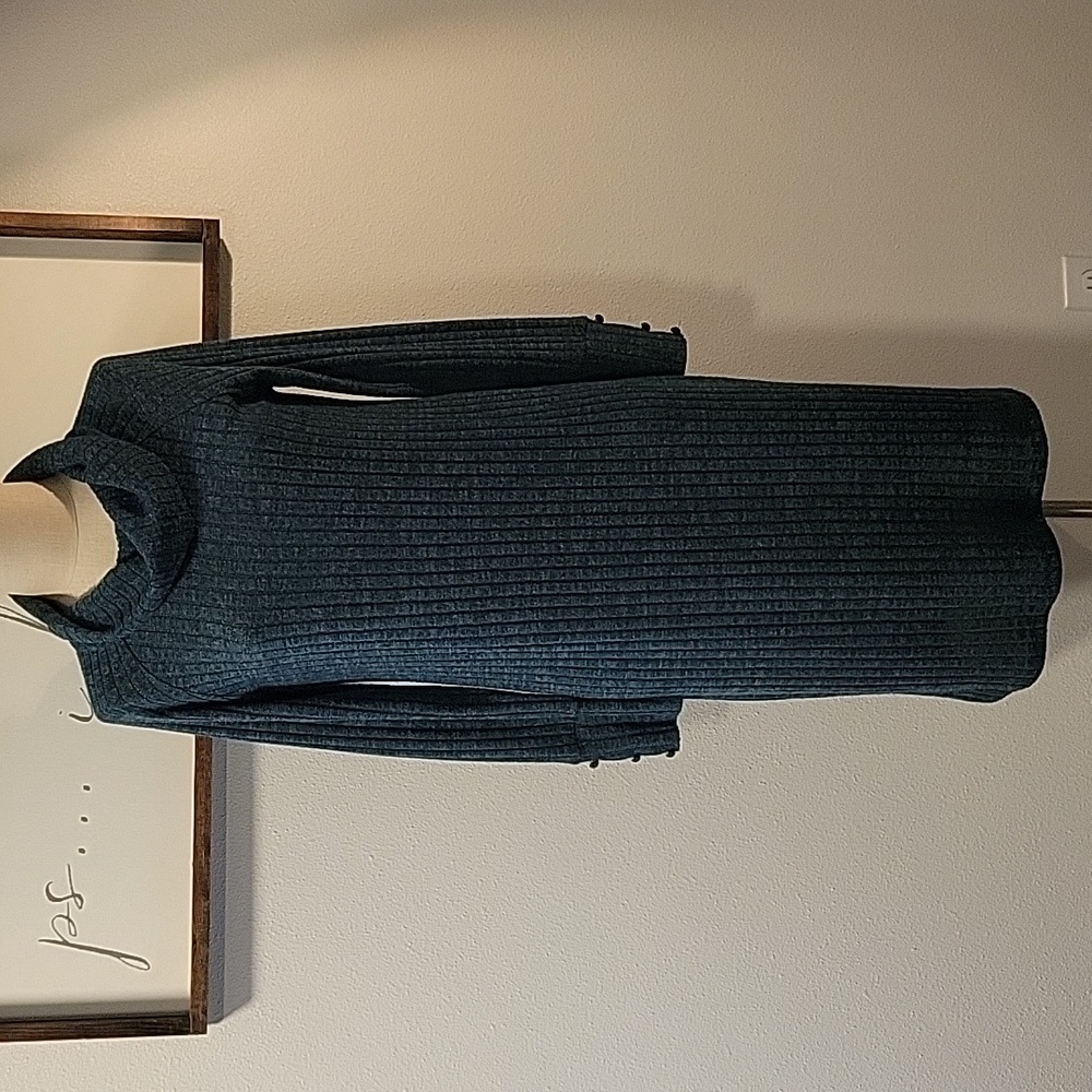 Christopher & Banks Casual Cowl Lightweight Sweater Dress